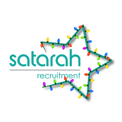 Recruitment start-up christmas logo