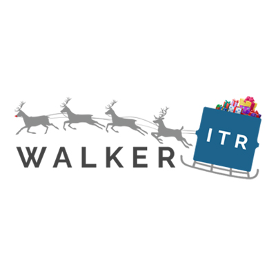 Recruitment start-up christmas logo