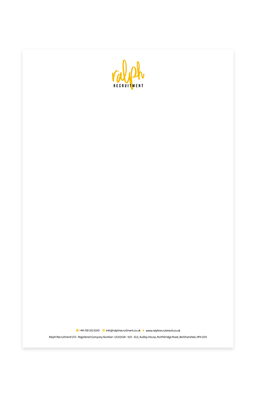 Ralph Letterhead
