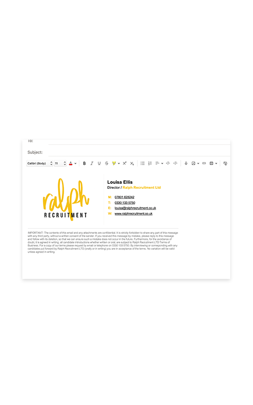 Ralph Email Signature